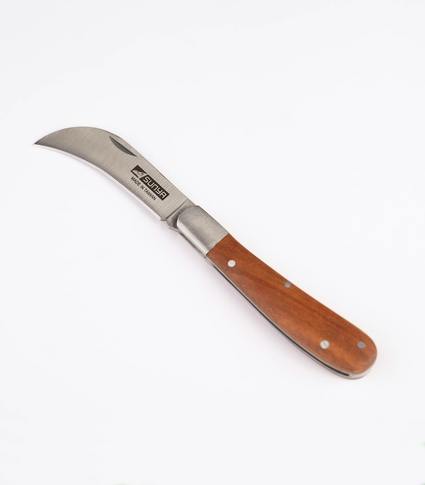 Curved Foldable Grafting Knife