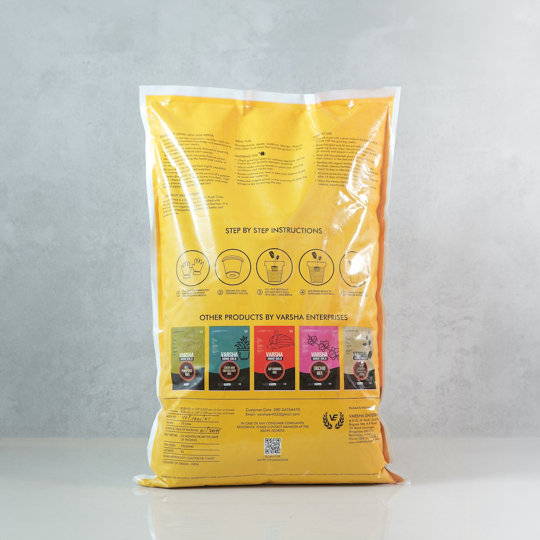 Varsha grow gold fruit mix horticult