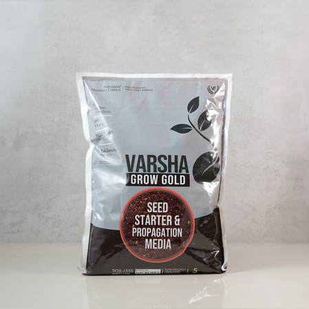 Varsha grow gold seed starter propagation media horticult